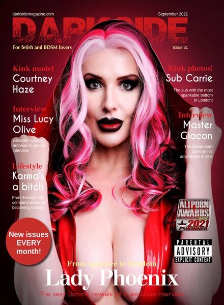 Darkside Magazine – Issue 31 2021 Cover