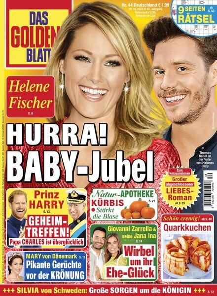 Das Goldene Blatt – 29 Oktober 2022 Cover