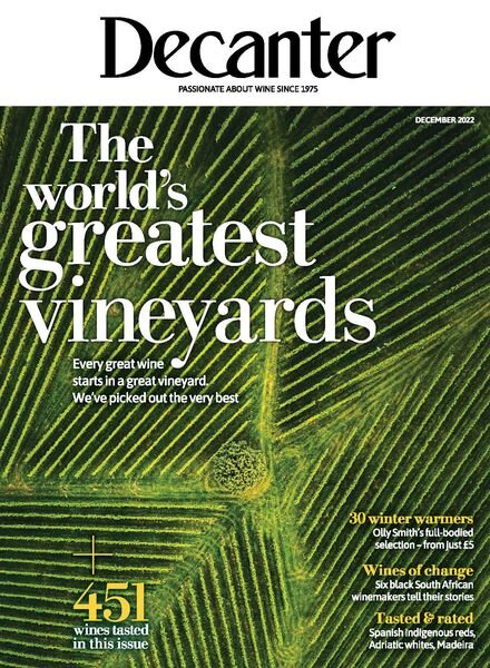 Decanter UK – December 2022 Cover
