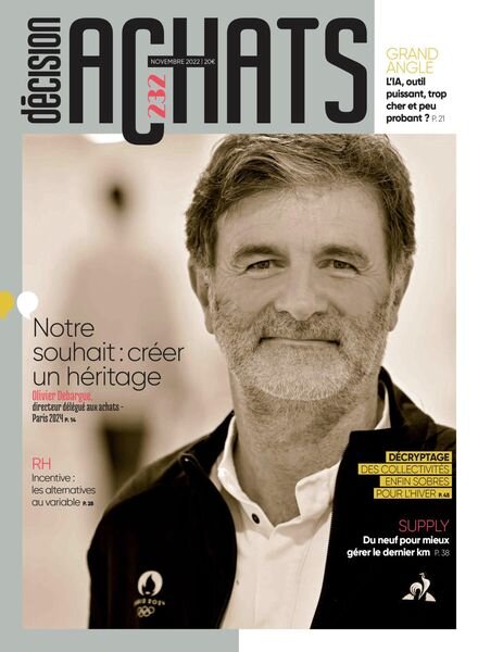Decision Achats – novembre 2022 Cover
