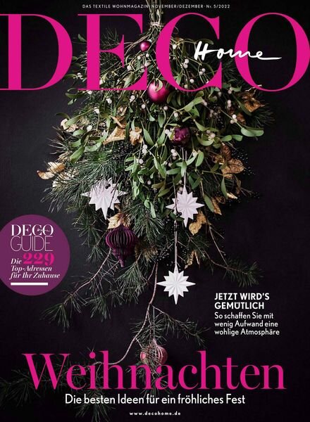 Deco Home – November 2022 Cover