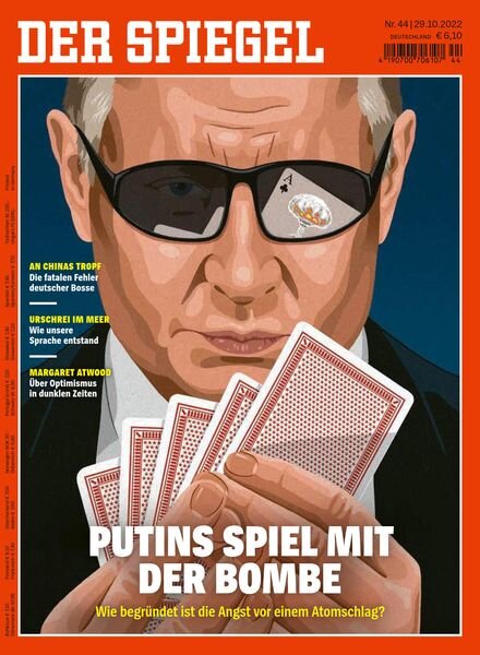 DER SPIEGEL – 28 Oktober 2022 Cover
