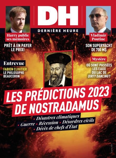 Derniere Heure – 27 janvier 2023 Cover