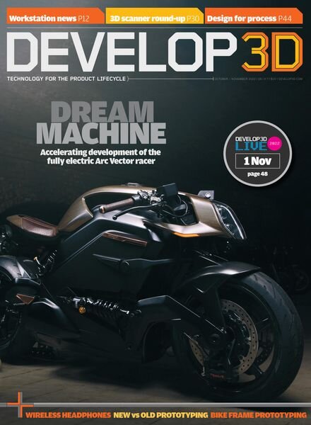 DEVELOP3D Magazine – October-November 2022 Cover