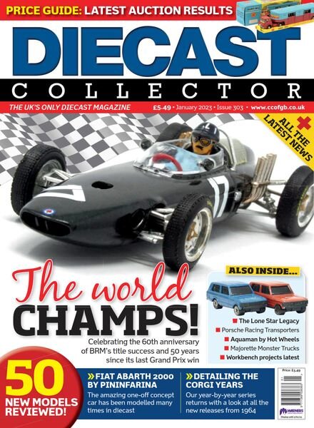 Diecast Collector – January 2023 Cover