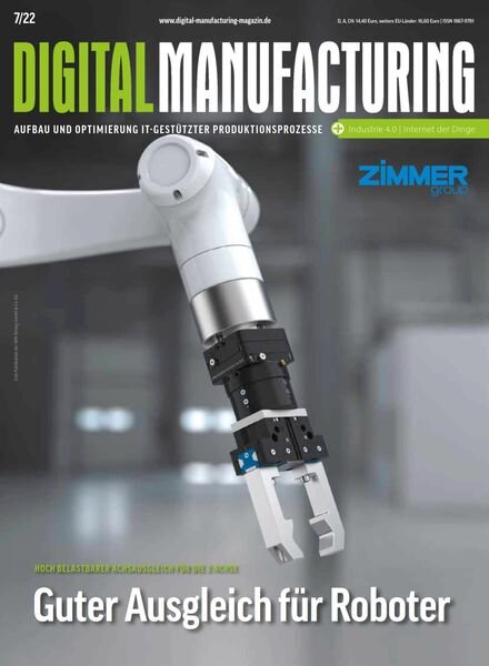 Digital Manufacturing – November 2022 Cover