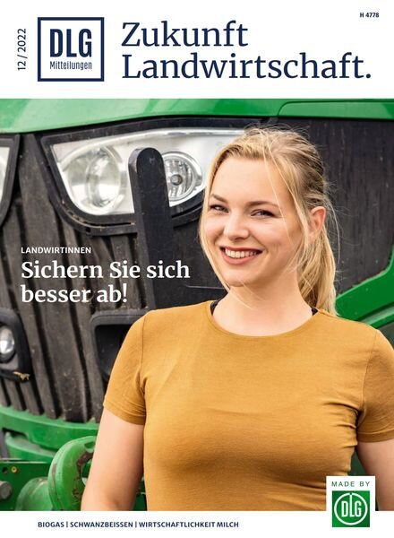DLG Mitteilungen – November 2022 Cover