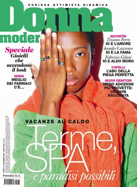 Donna Moderna – 10 Novembre 2022 Cover