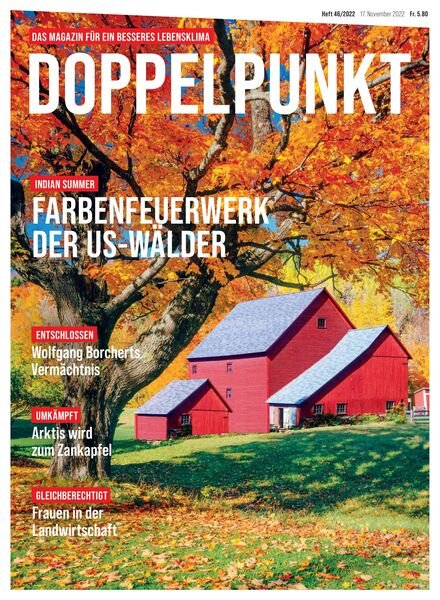 Doppelpunkt – 17 November 2022 Cover