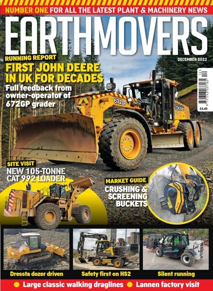 Earthmovers – December 2022 Cover