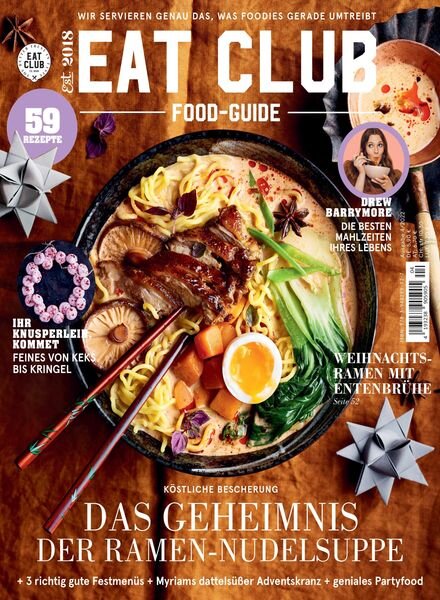 Eat Club – Food Guide – 09 November 2022 Cover
