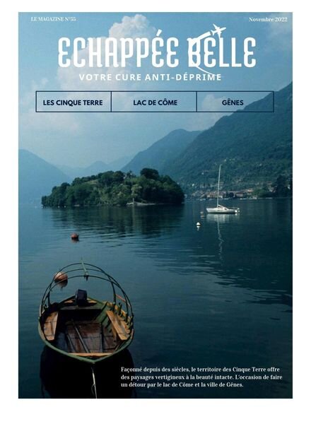 Echappee Belle Magazine – 09 novembre 2022 Cover