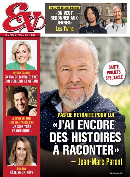 echos Vedettes – 19 novembre 2022 Cover