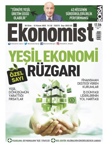 Ekonomist – 30 Ekim 2022 Cover