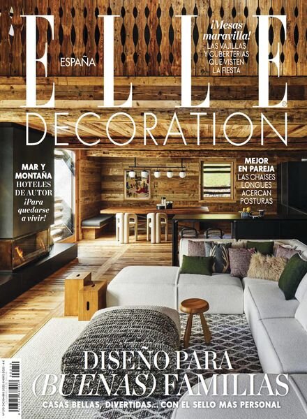 Elle Decoration Espana – diciembre 2022 Cover