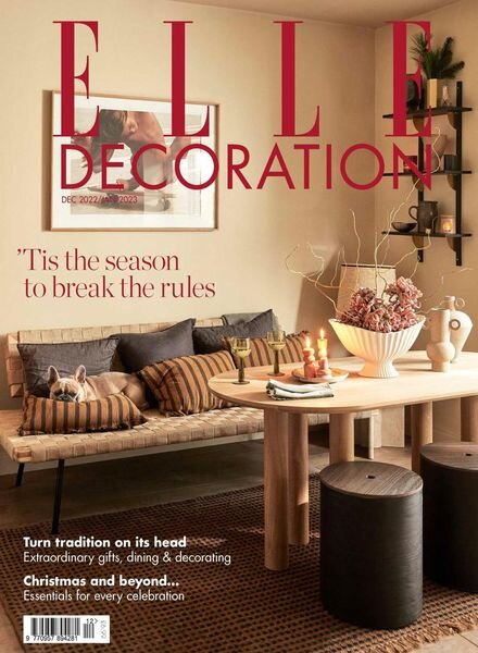 Elle Decoration UK – December 2022 Cover