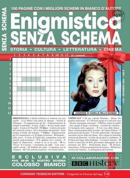 Enigmistica Senza Schema – dicembre 2022 Cover