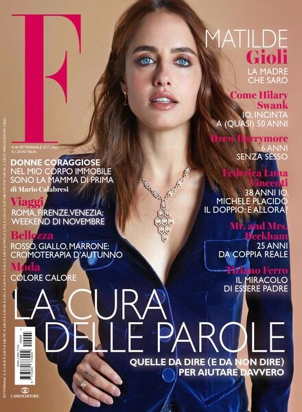 F – 15 Novembre 2022 Cover
