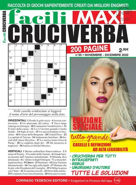 Facili Cruciverba – dicembre 2022 Cover