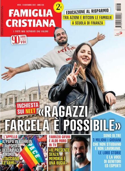 Famiglia Cristiana – 13 Novembre 2022 Cover