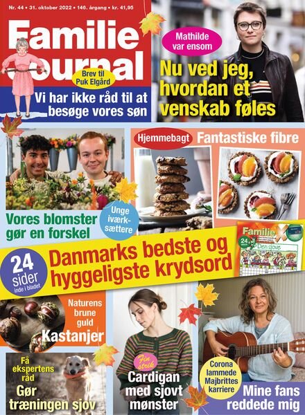 Familie Journal – 31 oktober 2022 Cover