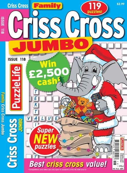 Family Criss Cross Jumbo – November 2022 Cover