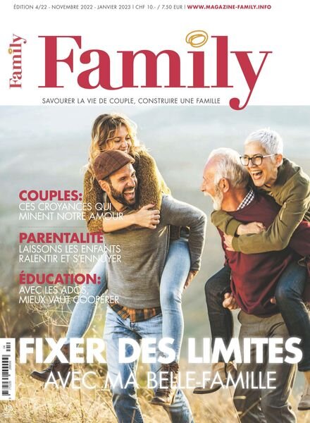 Family – Novembre 2022 – Janvier 2023 Cover