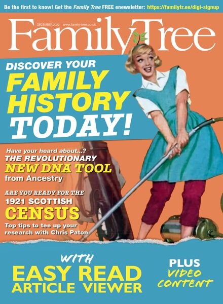 Family Tree UK – December 2022 Cover