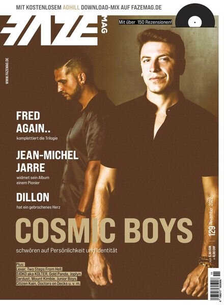 FAZE Magazin – November 2022 Cover