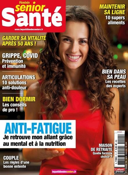 Feminin senior sante – novembre 2022 Cover