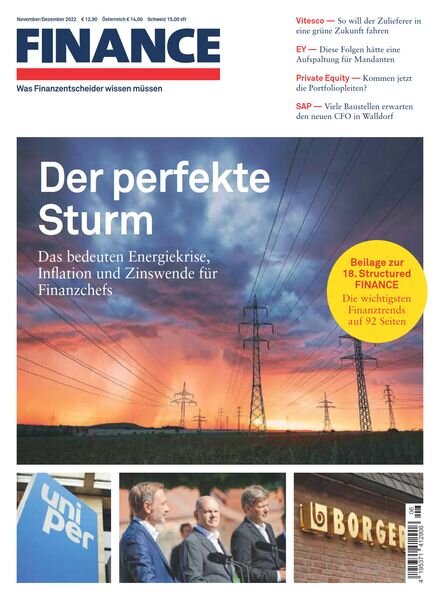 Finance – November-Dezember 2022 Cover