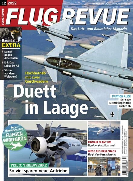 Flug Revue – Dezember 2022 Cover