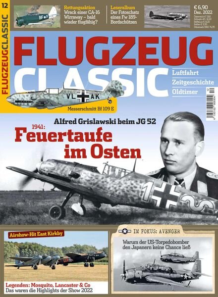 Flugzeug Classic – Dezember 2022 Cover