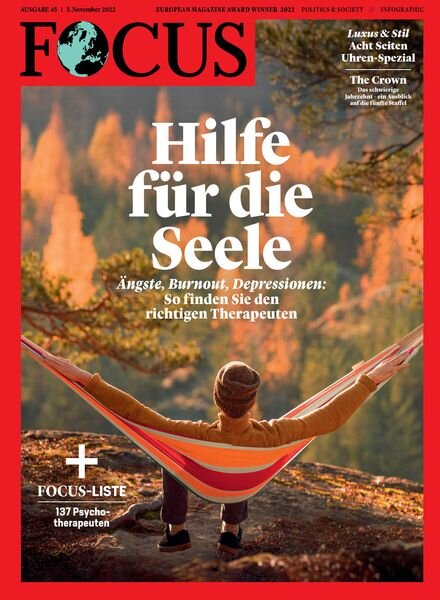 FOCUS – 05 November 2022 Cover