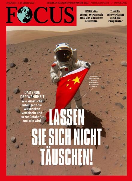 Focus – 29 Oktober 2022 Cover