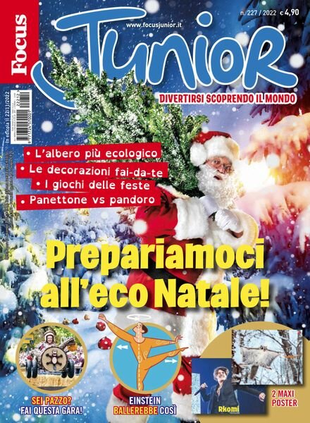 Focus Junior – dicembre 2022 Cover