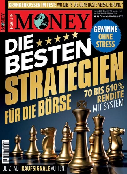 FOCUS-MONEY – 09 November 2022 Cover