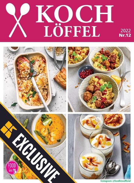 FOODkiss Liebes Land KOCHLOFFEL – 19 November 2022 Cover