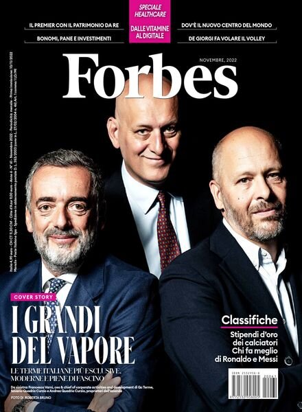 Forbes Italia – Novembre 2022 Cover