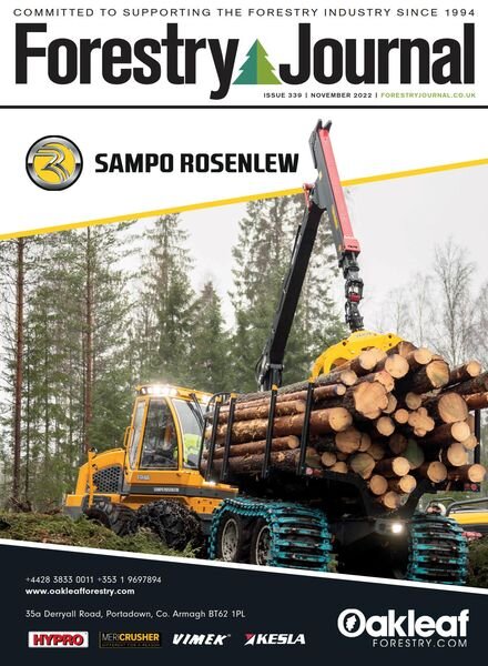 Forestry Journal – November 2022 Cover