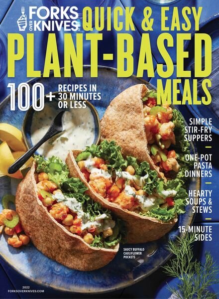 Forks Over Knives Quick & Easy Plant-Based – November 2022 Cover