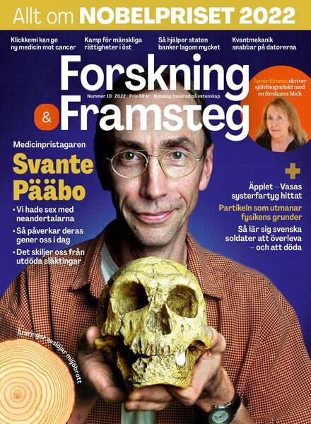 Forskning & Framsteg – november 2022 Cover