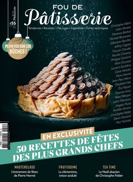 Fou de Patisserie – Novembre-Decembre 2022 Cover