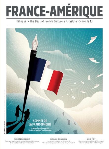 France-Amerique – November 2022 Cover