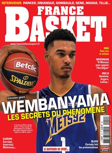 France Basket – Novembre 2022-Janvier 2023 Cover