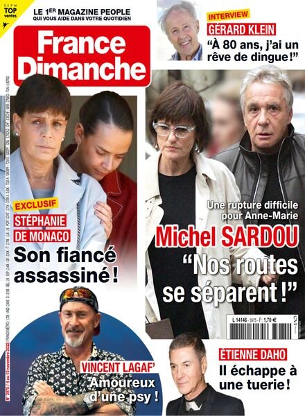 France Dimanche – 04 novembre 2022 Cover