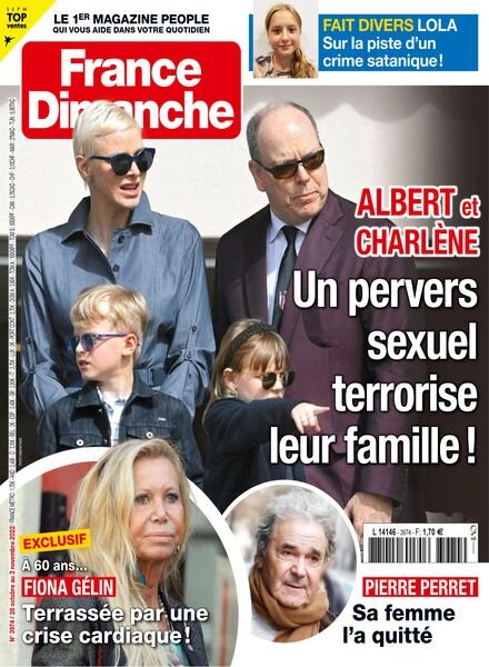 France Dimanche – 28 octobre 2022 Cover