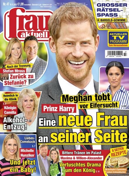 frau aktuell – 19 November 2022 Cover