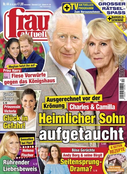 frau aktuell – 29 Oktober 2022 Cover