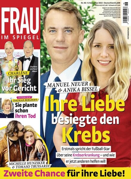 Frau im Spiegel – 09 November 2022 Cover